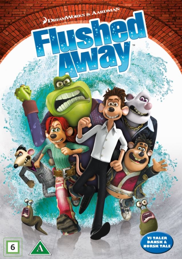 Flushed away DVD