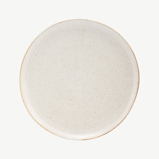 Delamere Dinner Plate Grey/White