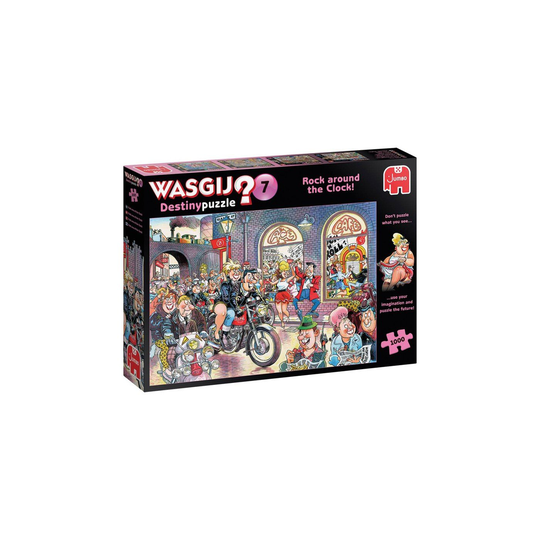 Wasgij Destiny - Rock around the Clock #7, 1000 pc (81929) (Broken Box)