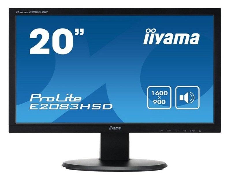 Refurbished Ilyama Prolite E2008HDS PL2001 20" LCD Monitor