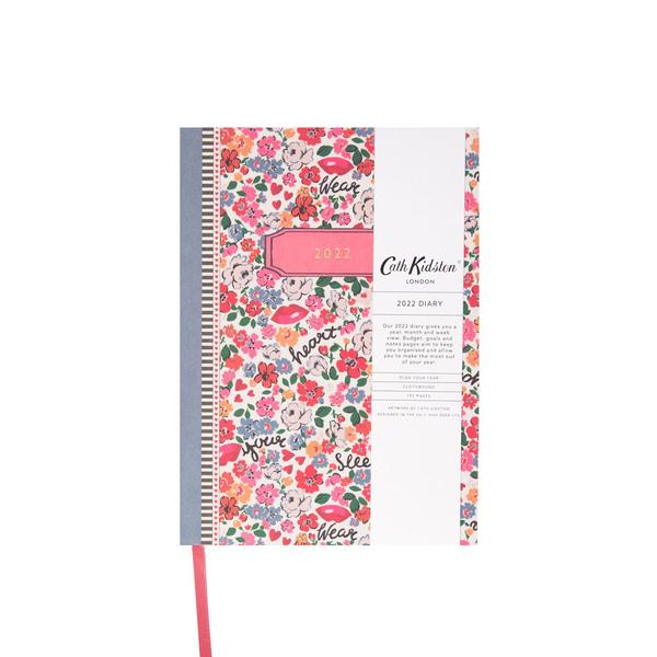 Hearts Ditsy Floral 2022 Diary A5