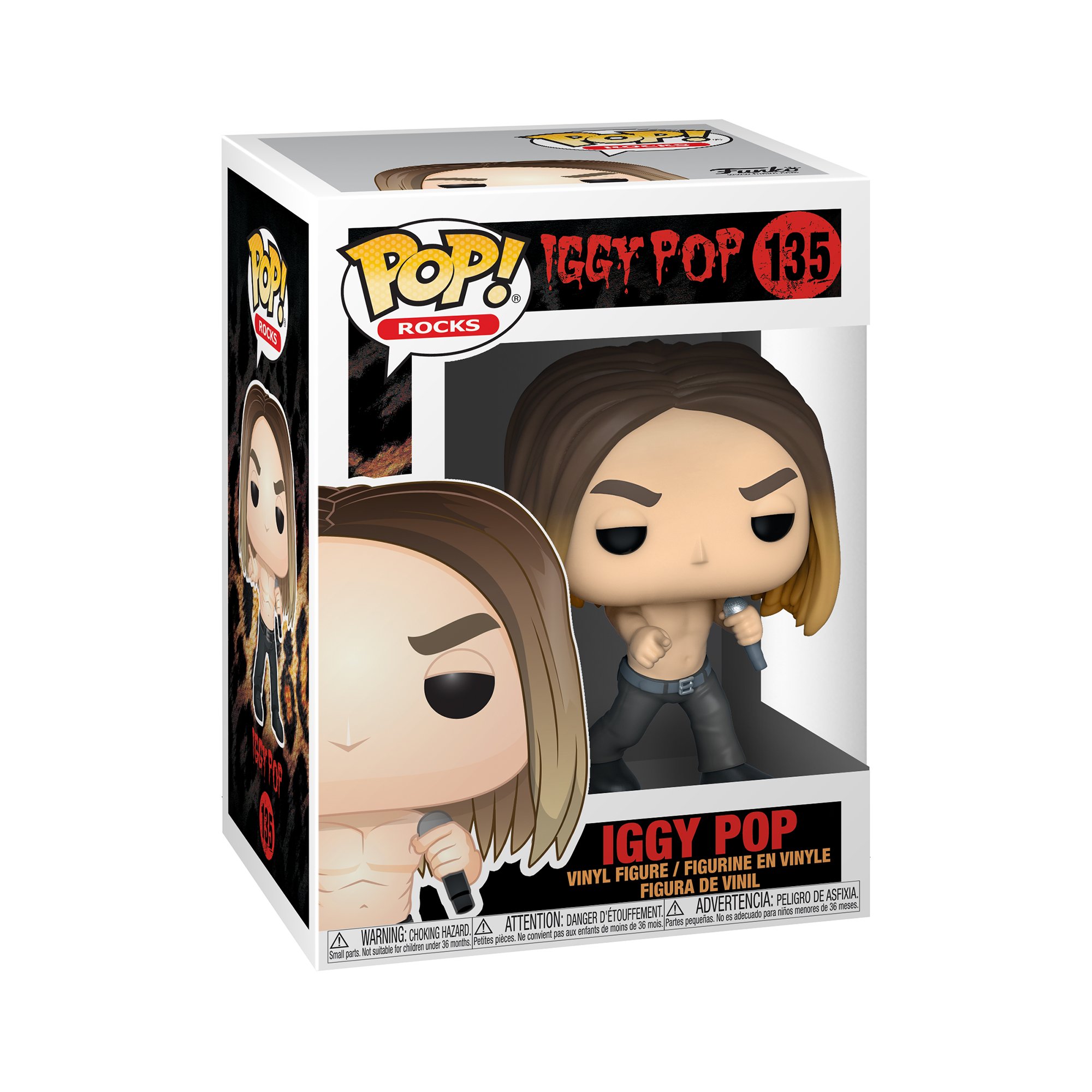 Funko Pop! Rocks: Iggy - Pop Iggy 135 (41240)