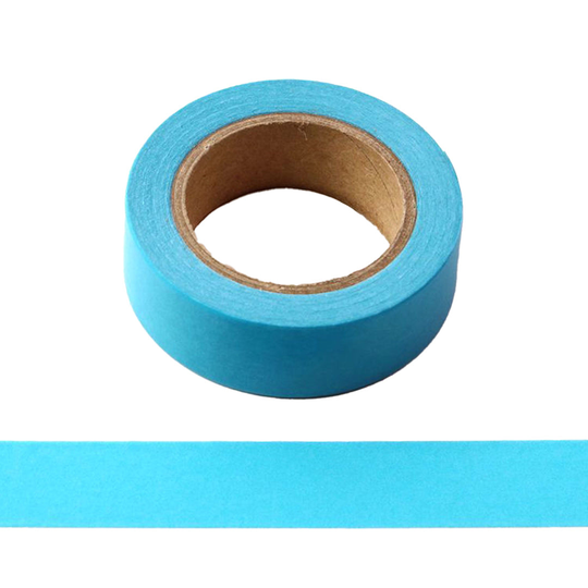 Bright Blue Washi Tape