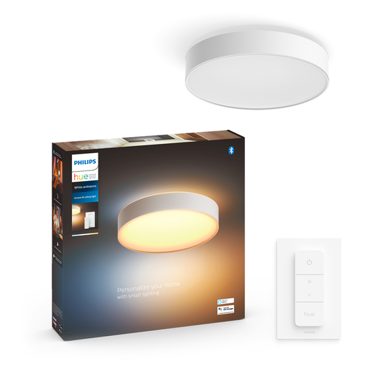 Philips Hue - Enrave Ceiling Lamp Medium - 38 cm - White Ambiance