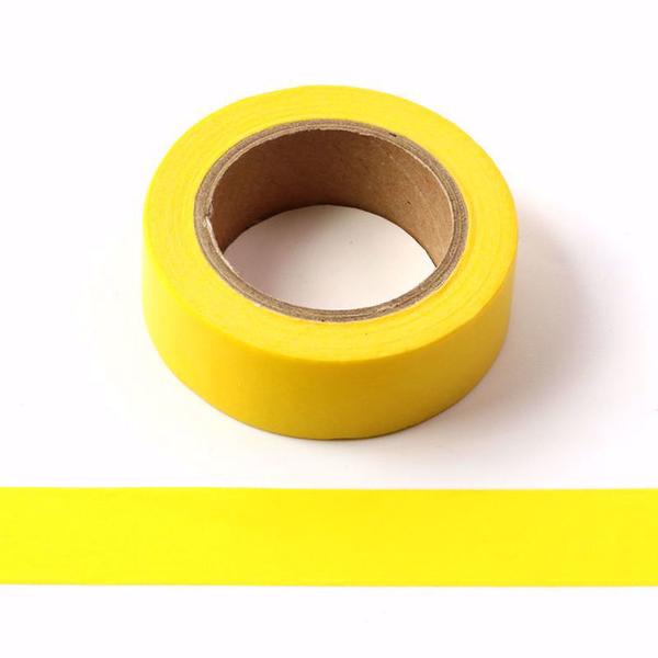Bright Yellow Washi Tape