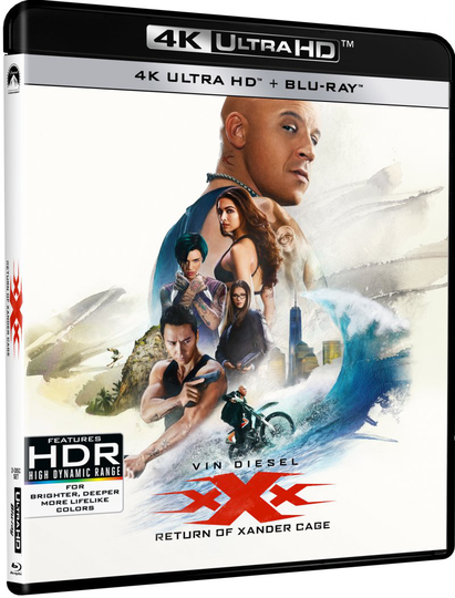 xXx - The Return Of Xander Cage (4K Blu-Ray)