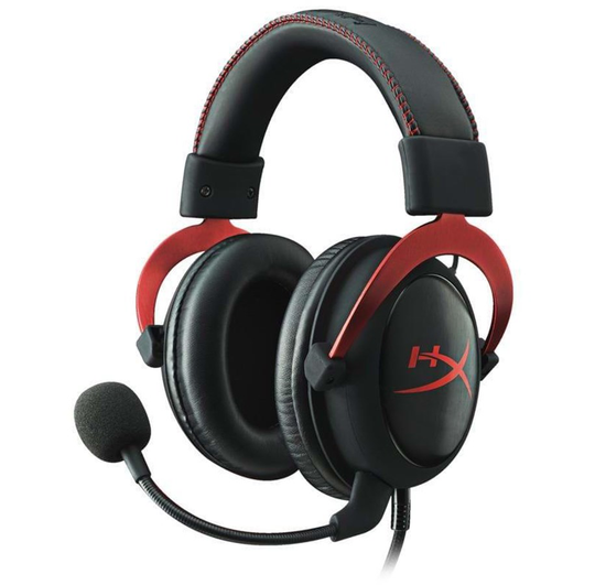 HP - HyperX Cloud II Headset - Red