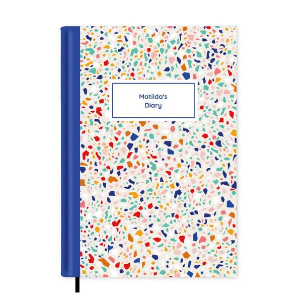 Terrazzo Notebook A5 - Personalised