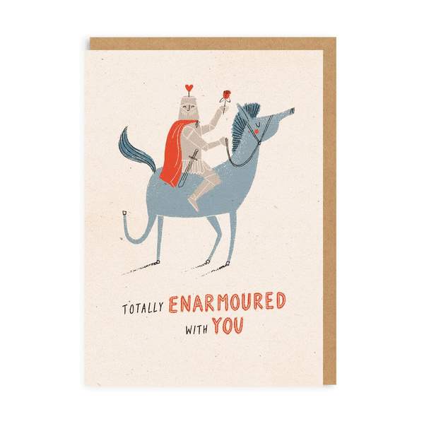 Totally Enarmoured With You Greeting Card