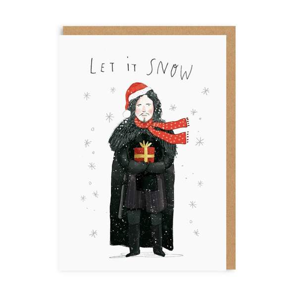 Let It Snow - Jon Snow Christmas Card