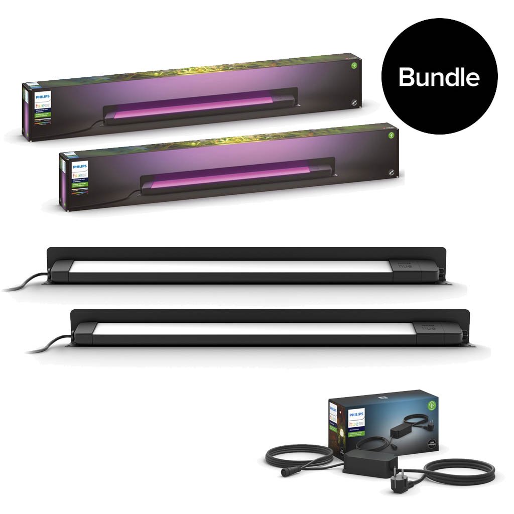 Philips Hue - 2x Amarant Spotlight & 40w PSU - White & Color Ambiance - Bundle