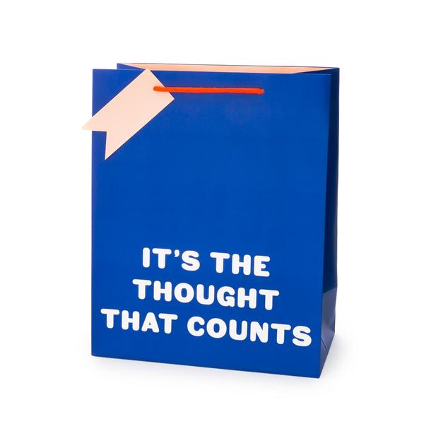 It's The Thought That Counts Large Giftbag