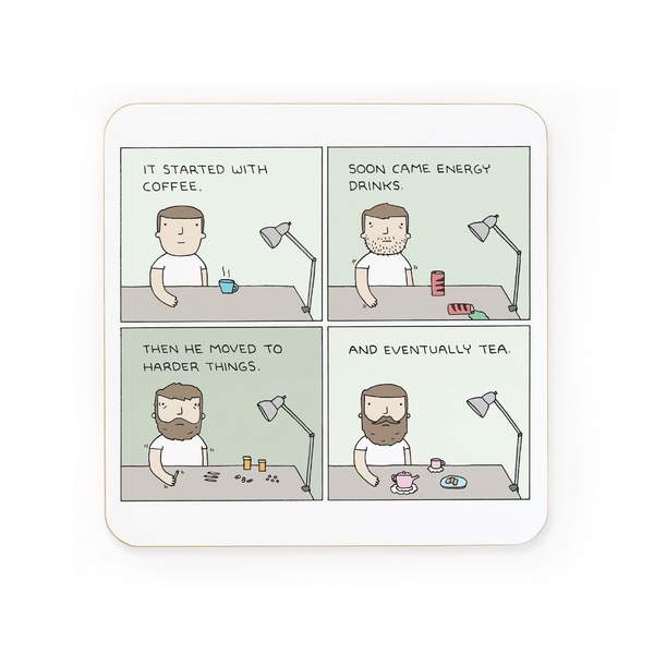Harder Stuff Coaster
