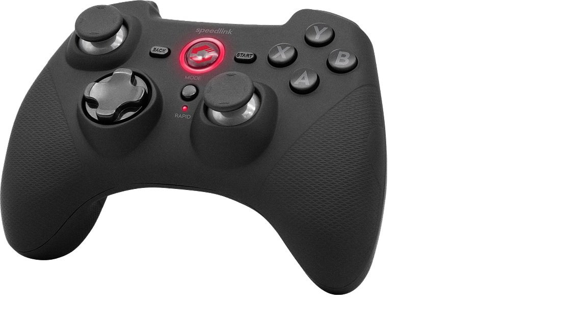 Speedlink - Rait Gamepad - Wireless - PC/PS3/Switch rubber
