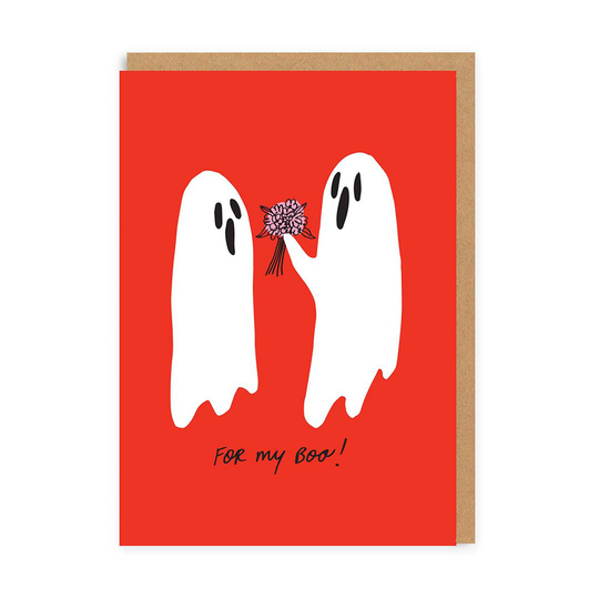 For My Boo Greeting Card