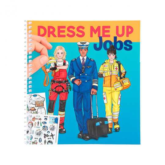 Creative Studio - Dress me up Sticket Book - Jobs (0011402)