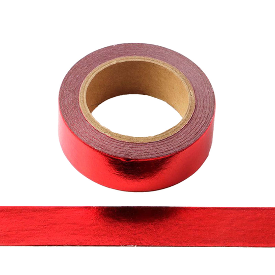 Metallic Red Washi Tape
