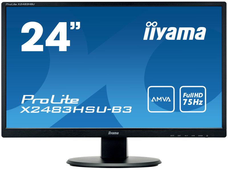 Refurbished Ilyama Prolite PL2483H 24" LCD Monitor