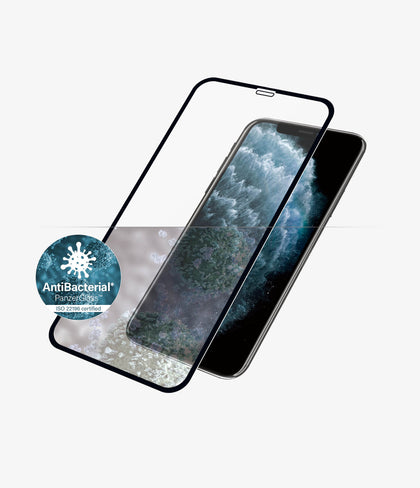 PanzerGlass - iPhone X/Xs/11 Pro, Black (Case Friendly)