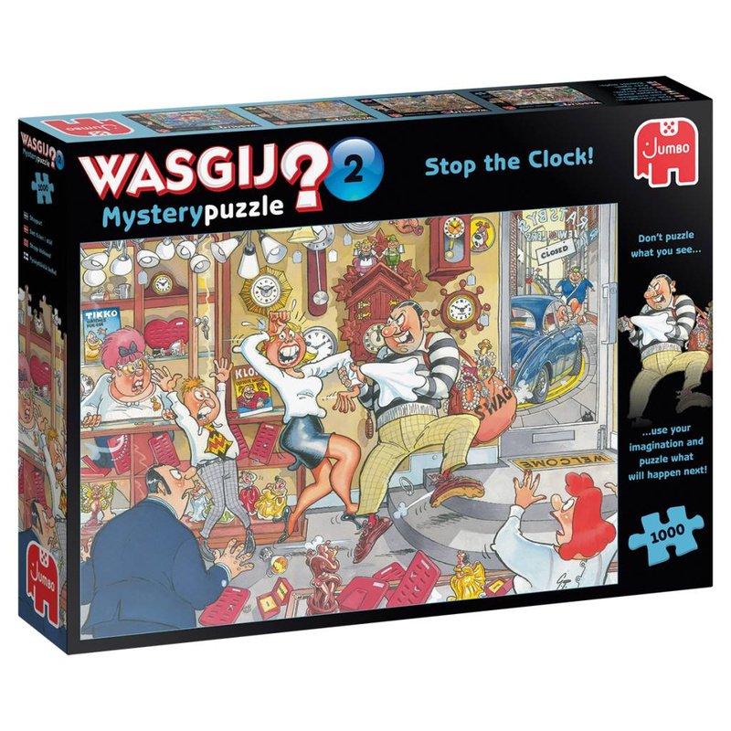 Wasgij Mystery - Stop the Clock #1, 1000 pc (81933)