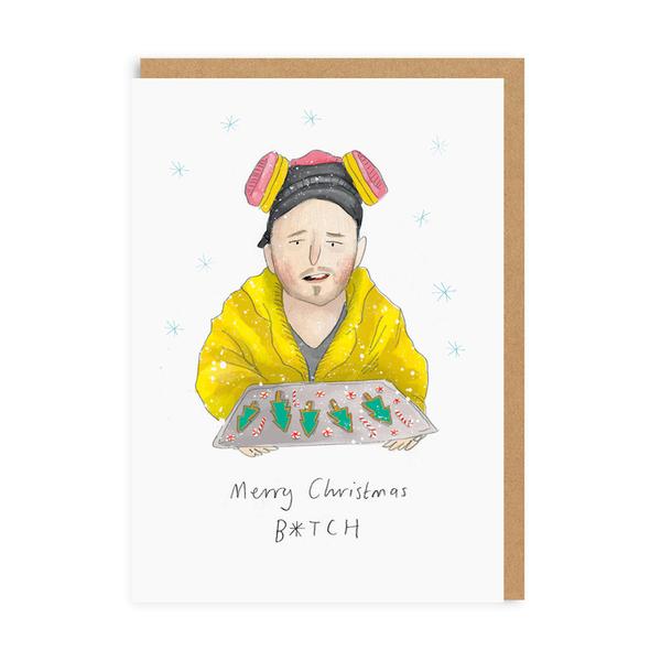 Merry Christmas B*tch Greeting Card