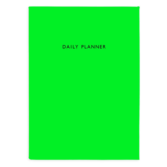 Neon Green Daily Planner