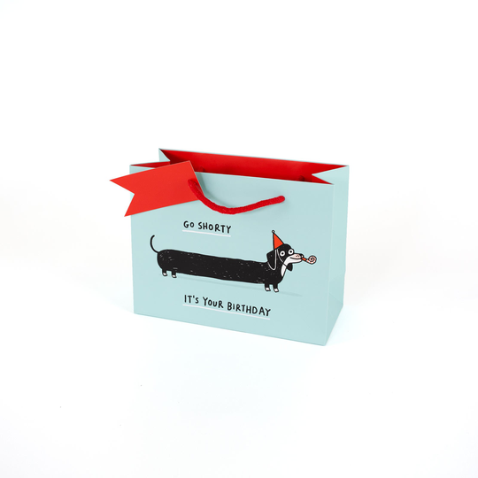 Sausage Dog Medium Giftbag
