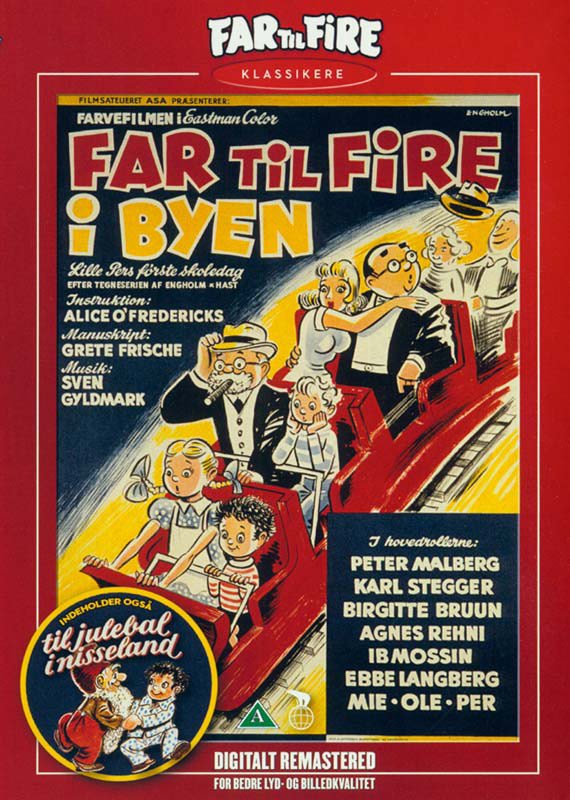 Far Til Fire I Byen - DVD