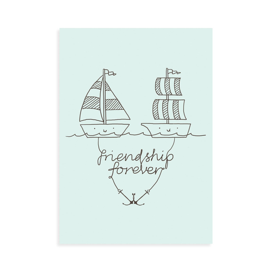 Friendship Forever Postcard