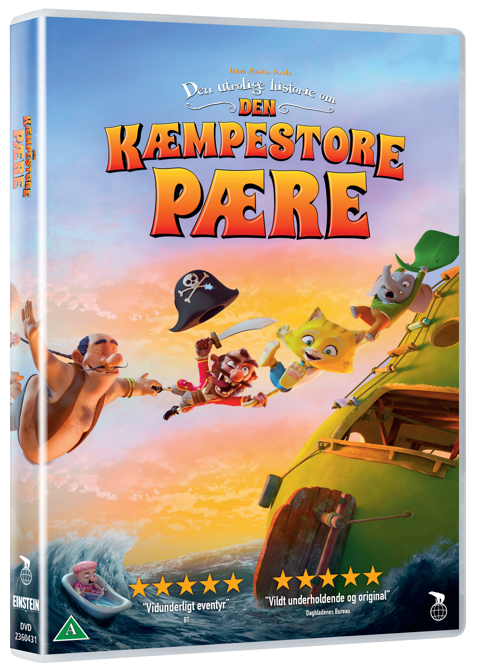 Den utrolige historie om den kæmpestore pære - DVD