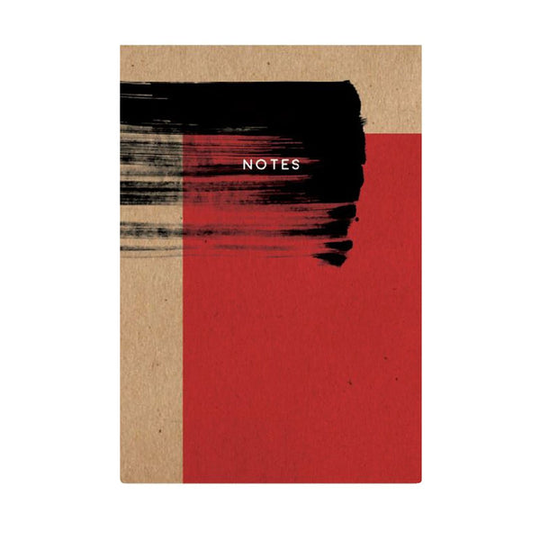 OUTLET ASOS x Ohh Deer Red Brush A4ish Notebook