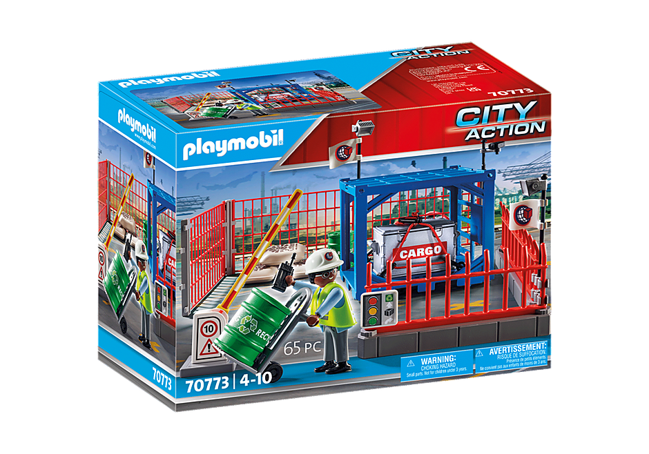 Playmobil - Cargo - Freight Storage (70773)