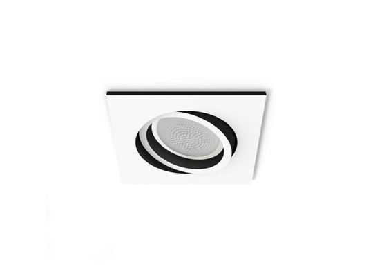 Philips Hue - Centura Hue Recessed Squared White & Color Ambiance - White