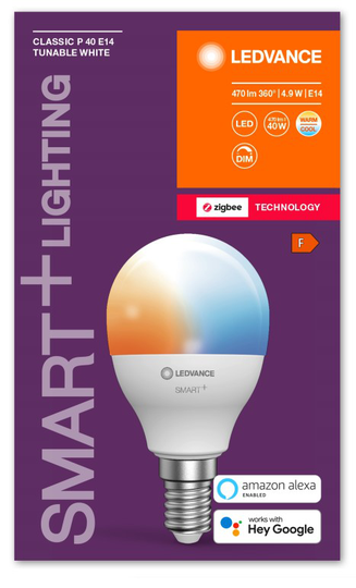 Ledvance - SMART+ Mini-Ball E14 Turnable White - Zigbee