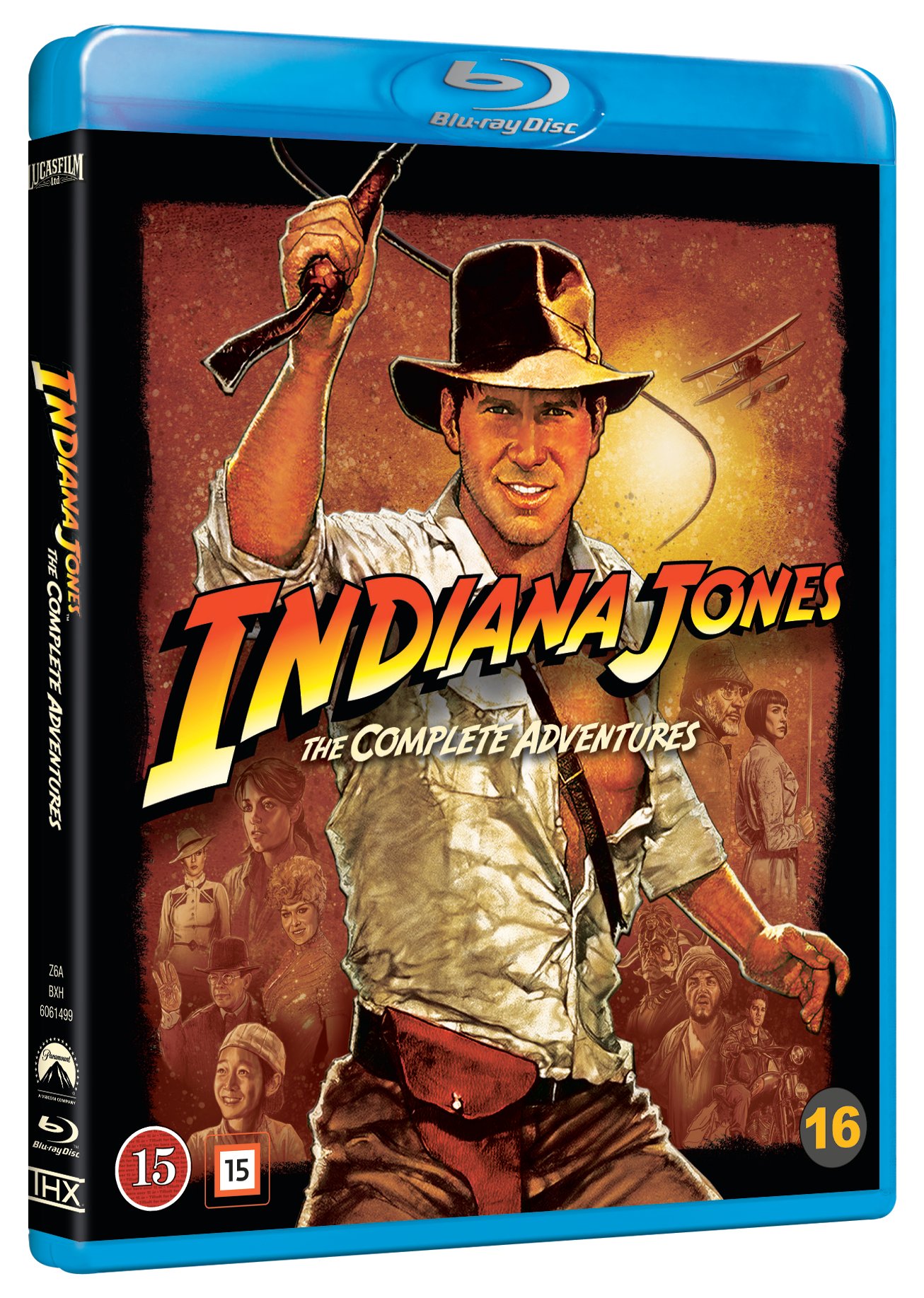Indiana Jones - Quadrilogy Box (5 disc)(Blu-Ray)