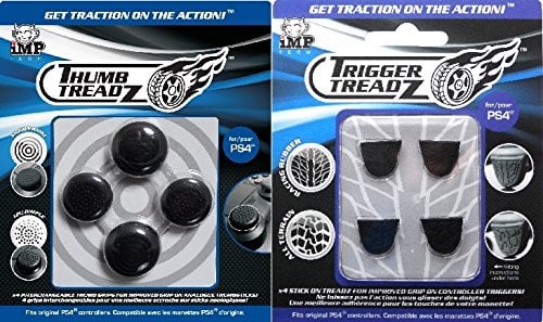 Trigger Treadz: Multiplayer Thumb & Trigger Grips Pack (PS4)