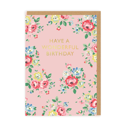 Have A Wonderful Birthday Greeting Card