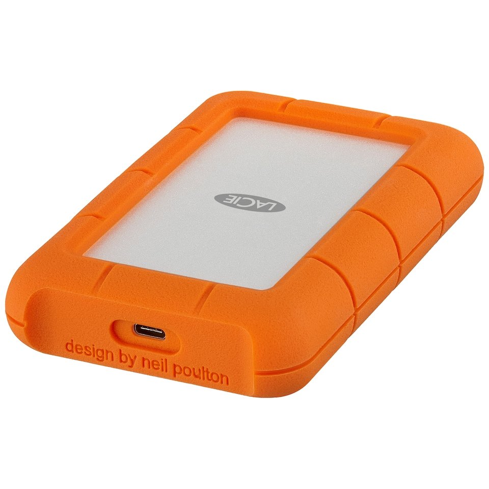 Lacie - Rugged 5TB Crush- And Rain-Resistant Harddisk