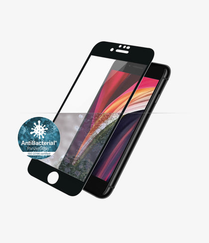 PanzerGlass - iPhone SE (2020)/8/7/6 Case Friendly, Black