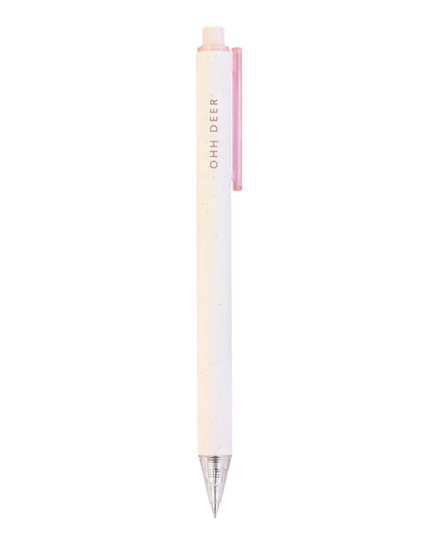 Pink Flecked Ballpoint Pen