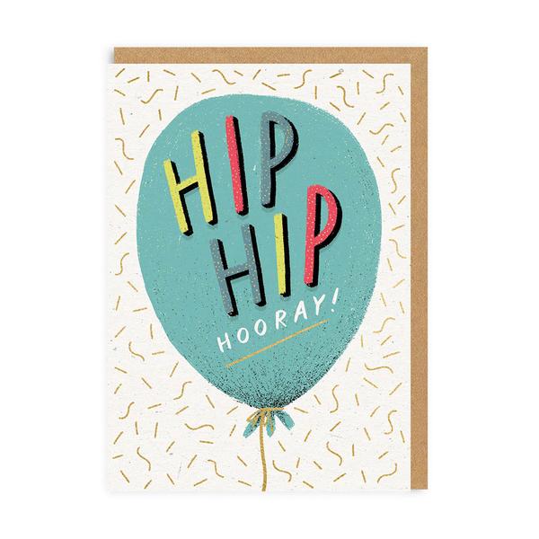 Hip Hip Hooray Greeting Card