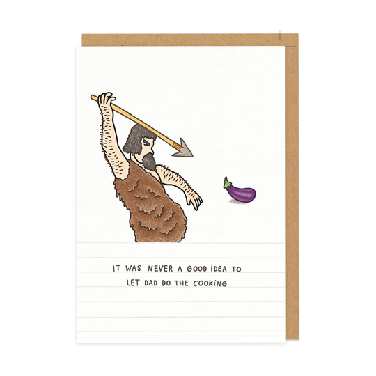 Let Dad Do The Cooking Greeting Card