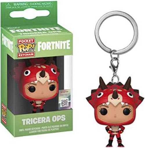 Funko Pocket Pop Keychain: Fortnite S2 - Tricera Ops