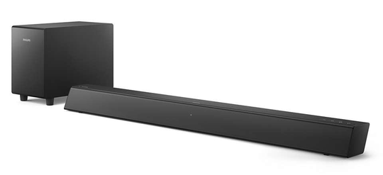 Philips Audio - Soundbar 2.1 with wireless subwoofer