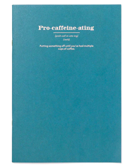 Pro Caffeine-ating A4ish Notebook