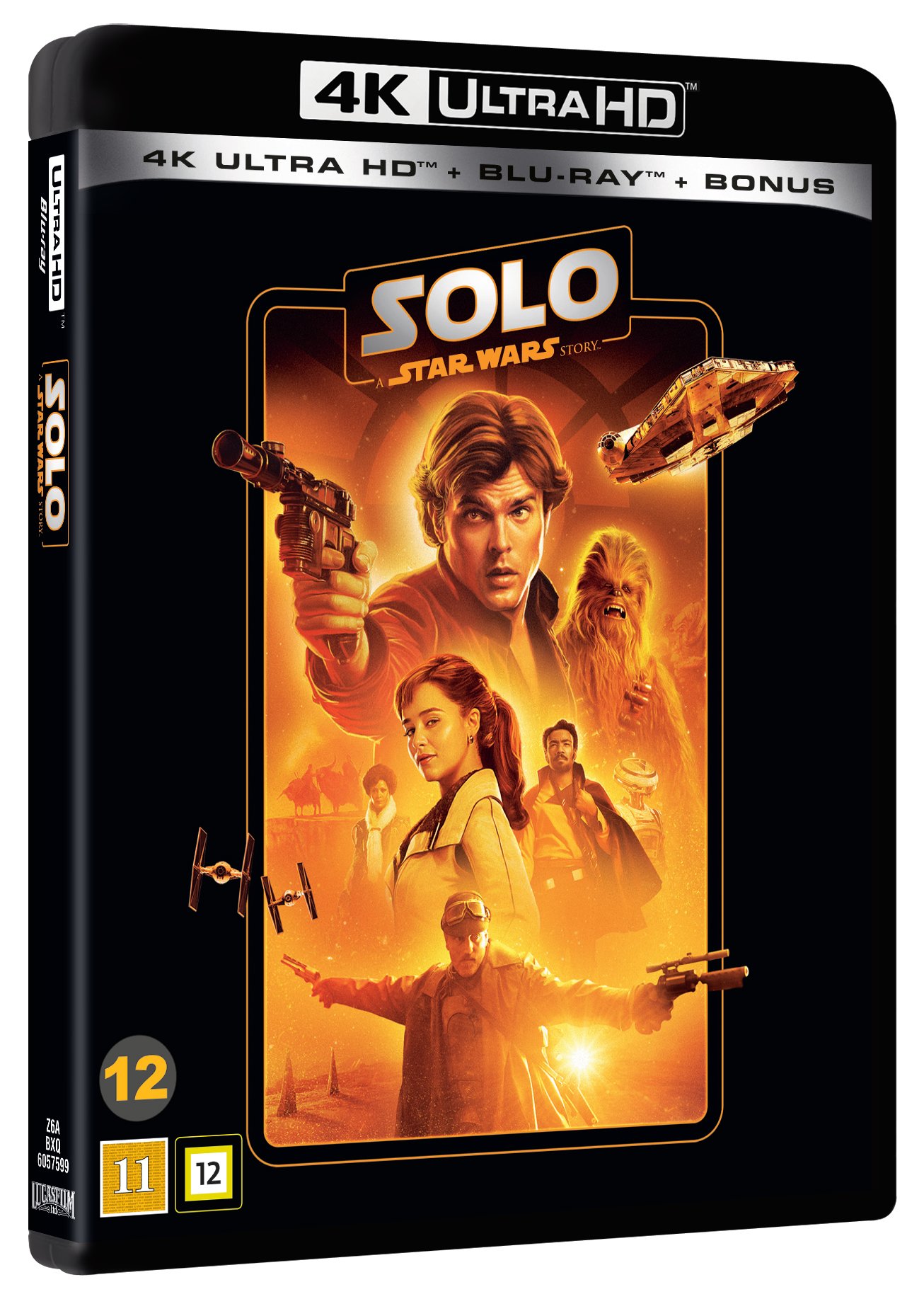 Solo A Star Wars Story - 4K Blu ray