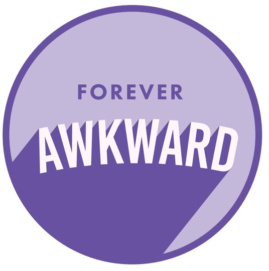 Forever Awkward Woven Patch
