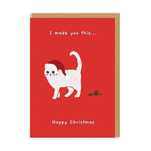 I Made You This Christmas Card