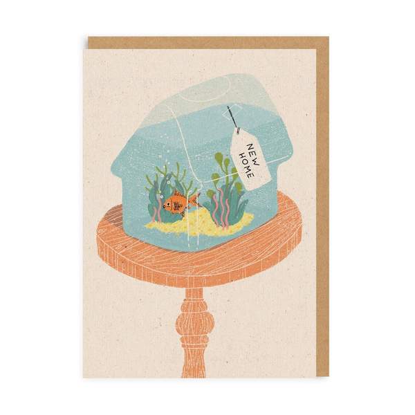Fish Bowl New Home Card