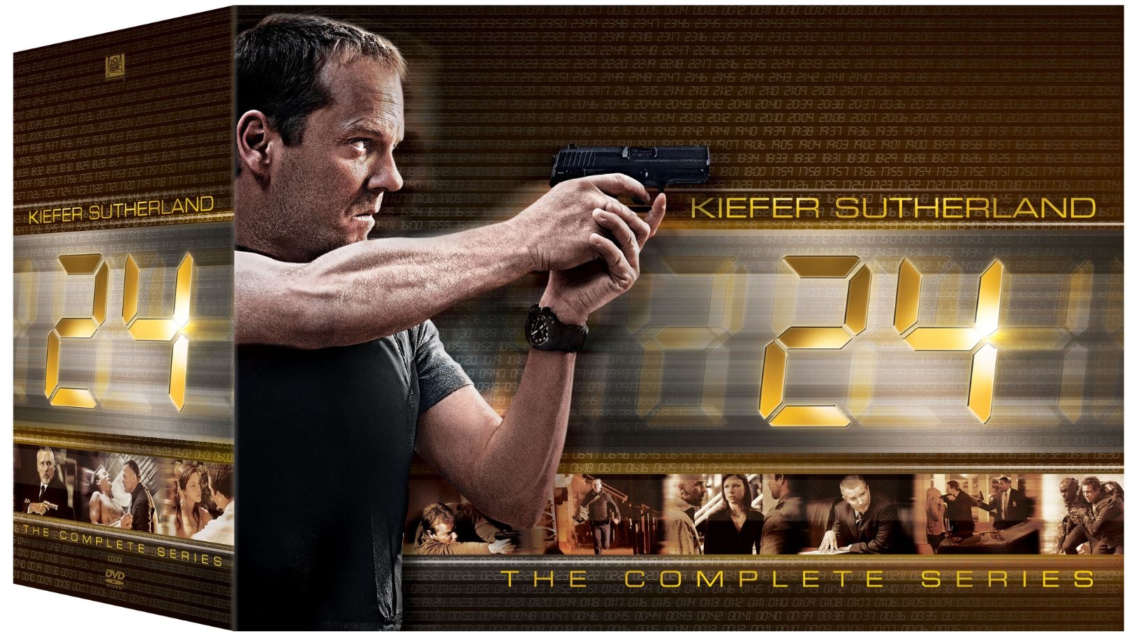 24: Complete Box - Season 1-9 + Redemption + Live Another Day (58 disc) - DVD